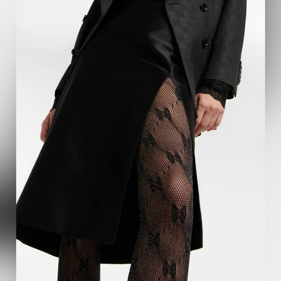 New Gucci GG Knit Tights - Picture 2 of 4